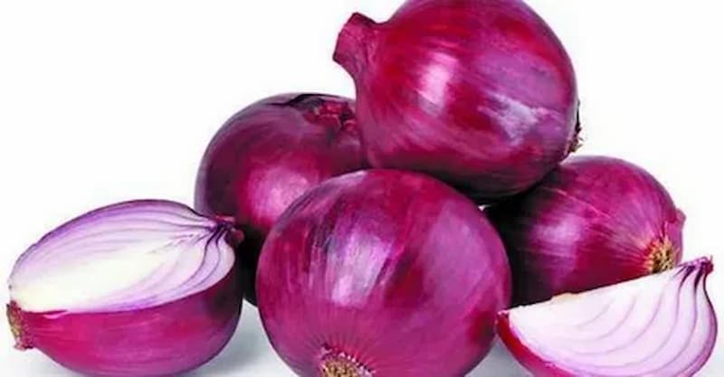 تصویر 3 از پیاز بنفش ارغوانی با لایه های لطیف و طعمی مانگار